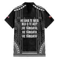 Aotearoa Toitu Te Tiriti Hawaiian Shirt No Kiwi Without Iwi