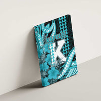 Hawaii Kapolei High School Canvas Wall Art Tribal Tattoo With Hibiscus Flowers