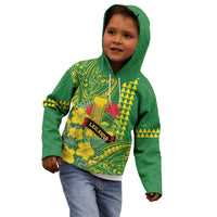 Personalised Hawaii Leilehua High School Kid Hoodie Tribal Tattoo With Hibiscus Flowers LT05 - Polynesian Pride