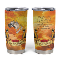 New Zealand And Australia ANZAC Day Tumbler Cup Sinai Palestine Campaign Lest We Forget