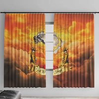 New Zealand And Australia ANZAC Day Window Curtain Sinai Palestine Campaign Lest We Forget