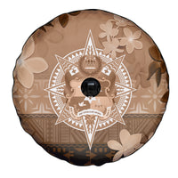 Tonga Emancipation Day Spare Tire Cover Tongan Kupesi Ngatu Pattern Vintage Style
