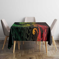 AAPI Heritage Month Tablecloth Kanaka Maoli Polynesian Tribal Wave
