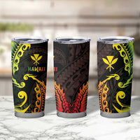 AAPI Heritage Month Tumbler Cup Kanaka Maoli Polynesian Tribal Wave
