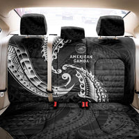 AAPI Heritage Month Back Car Seat Cover American Samoa Polynesian Tribal Wave