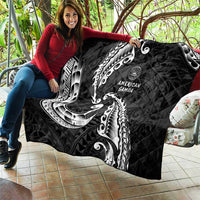 AAPI Heritage Month Quilt American Samoa Polynesian Tribal Wave