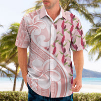 Samoa Teuila Hawaiian Shirt Pink Samoan Siapo Motifs LT05 - Polynesian Pride