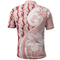 Samoa Teuila Polo Shirt Pink Samoan Siapo Motifs LT05 - Polynesian Pride