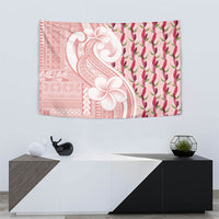 Samoa Teuila Tapestry Pink Samoan Siapo Motifs