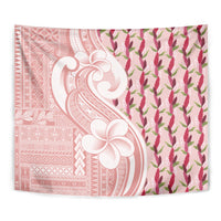 Samoa Teuila Tapestry Pink Samoan Siapo Motifs