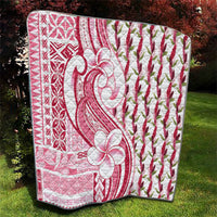 Samoa Teuila Quilt White Samoan Siapo Motifs