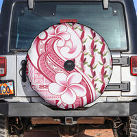 Samoa Teuila Spare Tire Cover White Samoan Siapo Motifs