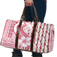 Samoa Teuila Travel Bag White Samoan Siapo Motifs