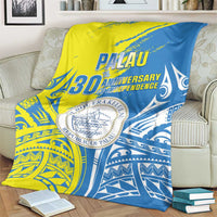 Palau Independence Day Blanket Happy 30th Anniversary