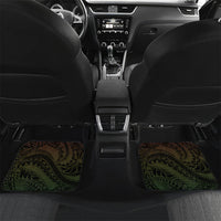 Hawaii Strong Car Mats Polynesian Tribal Tropical Flowers
