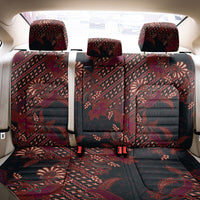 Indonesian Parang Batik Back Car Seat Cover Red Floral Pattern