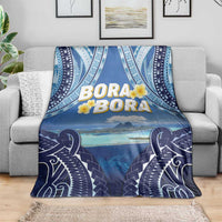 French Polynesia Bora Bora Blanket Beach Landscape Polynesian Style