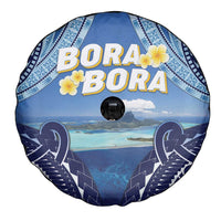 French Polynesia Bora Bora Spare Tire Cover Beach Landscape Polynesian Style