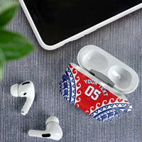 Custom Tuamotu Archipelago AirPods Case Polynesian Tribal Tattoo