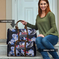 Tuamotu Islands Travel Bag Polynesian Pattern With Turtle