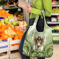 New Zealand Maori Fairy Patupaiarehe Grocery Bag Polynesian Style