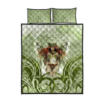 New Zealand Maori Fairy Patupaiarehe Quilt Bed Set Polynesian Style