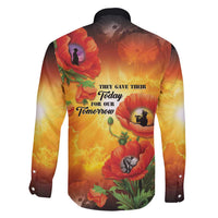 ANZAC Day Red Poppy Family Matching Tank Maxi Dress and Hawaiian Shirt Honoring The ANZAC Spirit