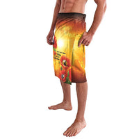 ANZAC Day Red Poppy Lavalava Honoring The ANZAC Spirit