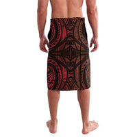Personalised New Zealand Darts Lavalava Maori Koru Dartboard Red Flame