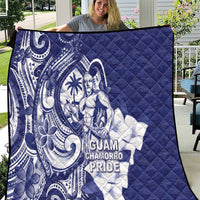 Guam Chief Quipuha Quilt Polynesian Pattern With Guasali Flowers