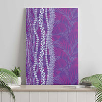Hawaii Prince Kuhio Canvas Wall Art Violet Hawaiian Lau Maia With Leis