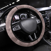 Hawaii Prince Kuhio Steering Wheel Cover Mocha Hawaiian Lau Maia With Leis