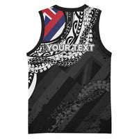 Personalised Hawaii Prince Kuhio Basketball Jersey Hawaiian Maile Lei