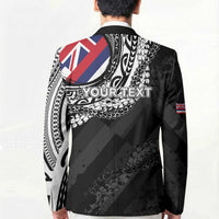 Personalised Hawaii Prince Kuhio Blazer Hawaiian Maile Lei