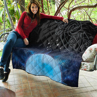 New Zealand Matariki Quilt Pleiades Star Cluster Blue Galaxy