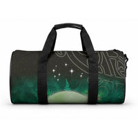 New Zealand Matariki Duffle Bag Pleiades Star Cluster Green Galaxy