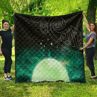 New Zealand Matariki Quilt Pleiades Star Cluster Green Galaxy