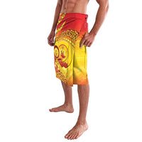 Vanuatu 45 Yia Indipendens Anivesari Lavalava Tamtam Drum With Boar Tusk - Polynesian Pride