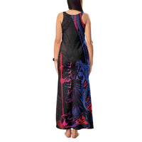 Samoan Pride Tank Maxi Dress The Tui Manua - Polynesian Pride