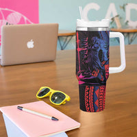 Samoan Pride Tumbler With Handle The Tui Manua - Polynesian Pride