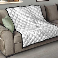 Lotu Tamaiti Samoa Quilt White Sunday Polynesian Tribal Pattern Elegant Style