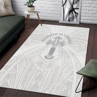 Samoa Christian Area Rug Rooted In Christ Polynesian Cross