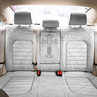 Samoa Christian Back Car Seat Cover Rooted In Christ Polynesian Cross
