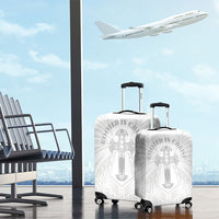 Samoa Christian Luggage Cover Rooted In Christ Polynesian Cross