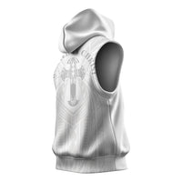 Samoa Christian Sleeveless Hoodie Rooted In Christ Polynesian Cross