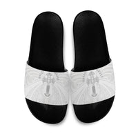 Samoa Christian Slide Sandals Rooted In Christ Polynesian Cross