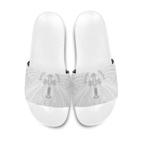 Samoa Christian Slide Sandals Rooted In Christ Polynesian Cross