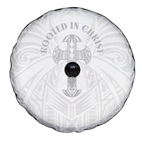 Samoa Christian Spare Tire Cover Rooted In Christ Polynesian Cross