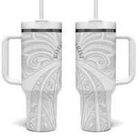 Samoa Christian Tumbler With Handle Rooted In Christ Polynesian Cross