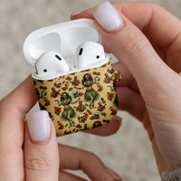 Hawaii Halloween AirPods Case Spooky Tropical Hula Zombie